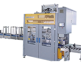 塑料桶自動(dòng)裝箱機，機油防凍液20升大桶人工裝箱太累了！